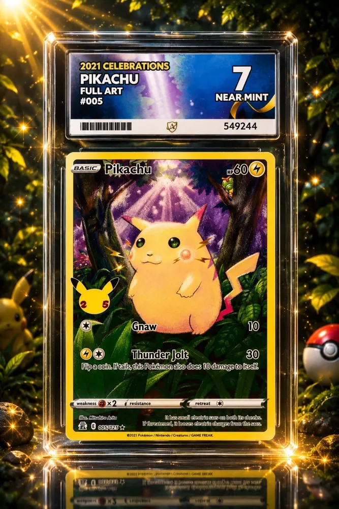 ACE 7 Graded Pokemon Slabs